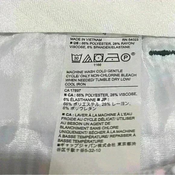 Banana Republic Women’s High Rise Tapered Plaid Pants - Picture 7 of 8